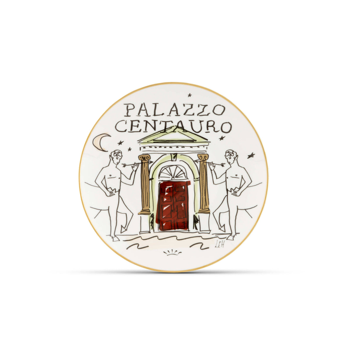 Ginori 1735 Profumi Luchino Decorative Plate, Palazzo Centauro