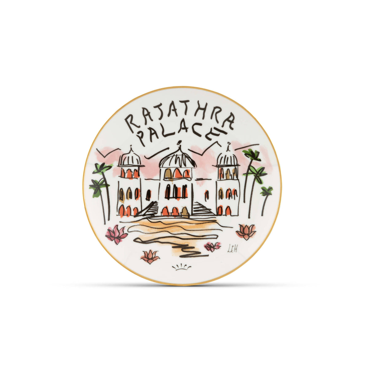 Ginori 1735 Profumi Luchino Decorative Plate, Rajathra Palace