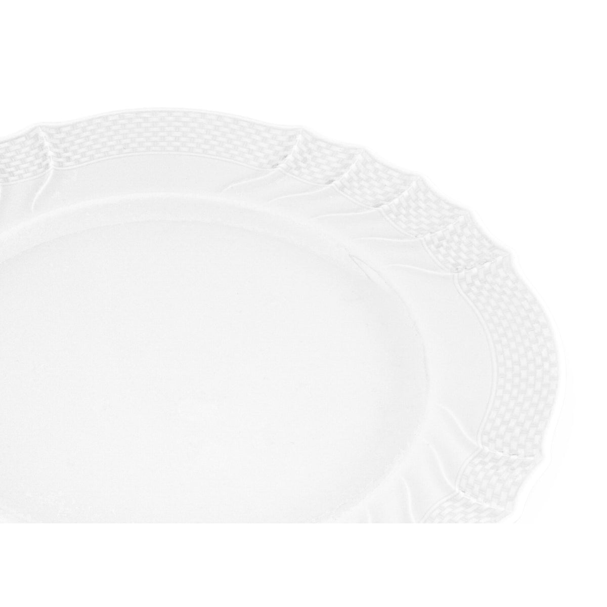 Ginori 1735 Vecchio Ginori Charger Plate, White, view 3