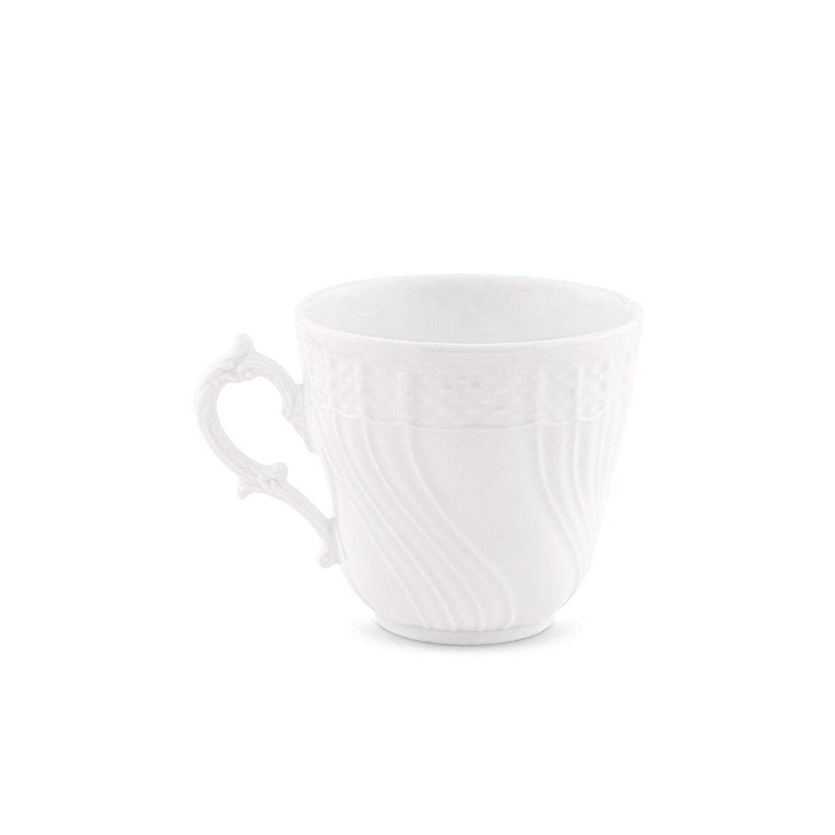 Ginori 1735 Vecchio Ginori Large Espresso Cup, White, view 2
