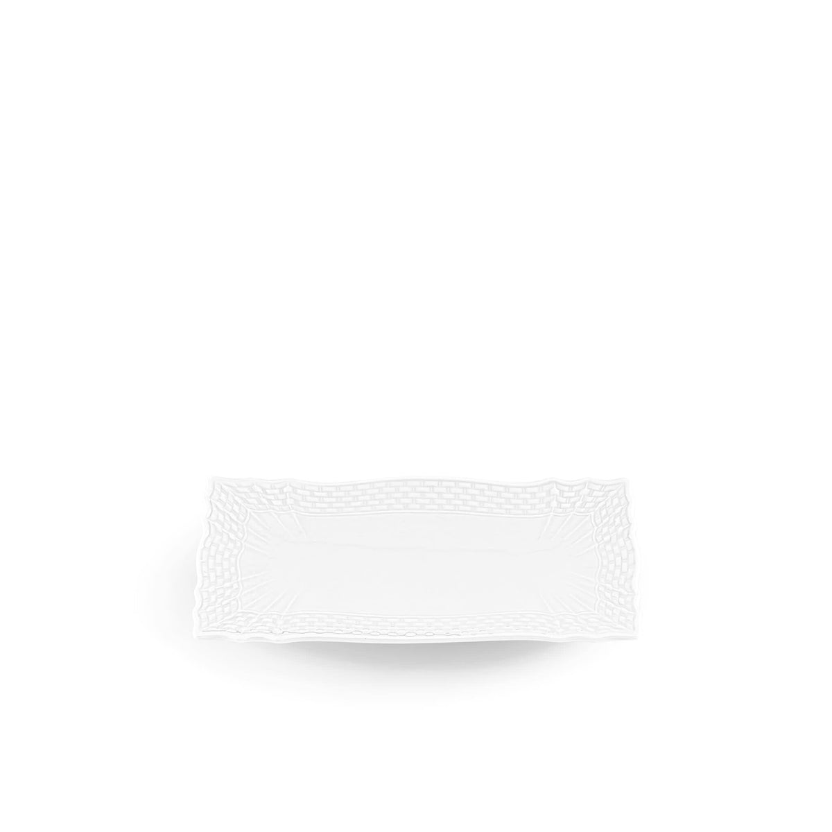 Ginori 1735 Vecchio Ginori Rectangular Platter, White, view 2