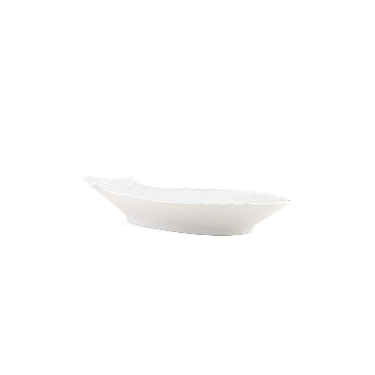 Ginori 1735 Vecchio Ginori Shell Pickle Dish, White, view 4