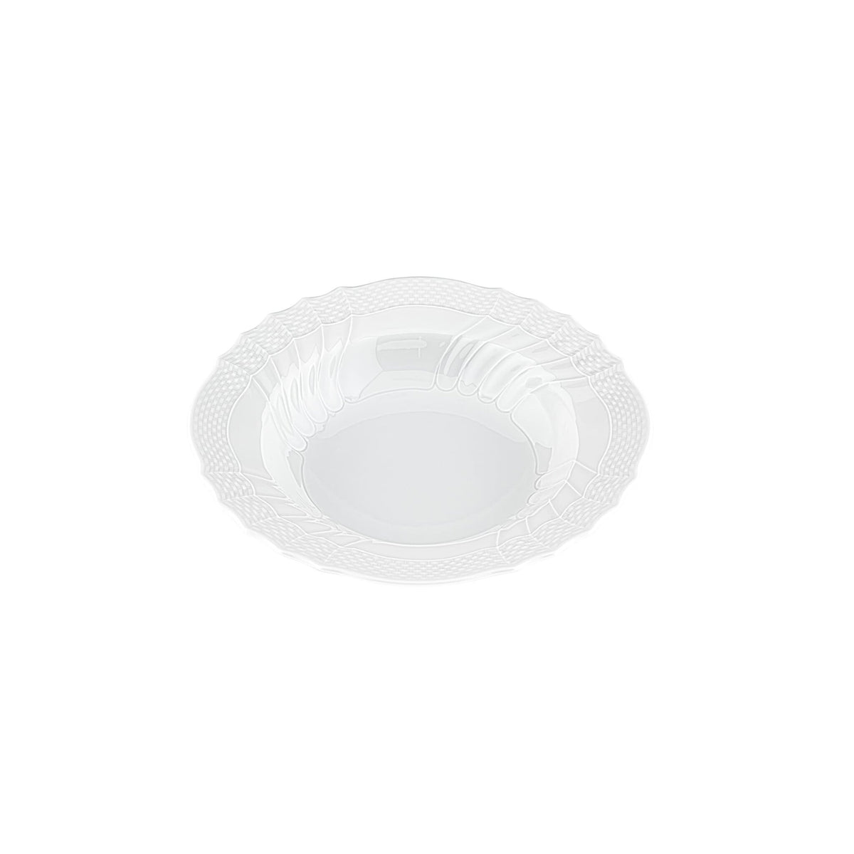 Ginori 1735 Vecchio Ginori Small Soup Plate, White, view 2