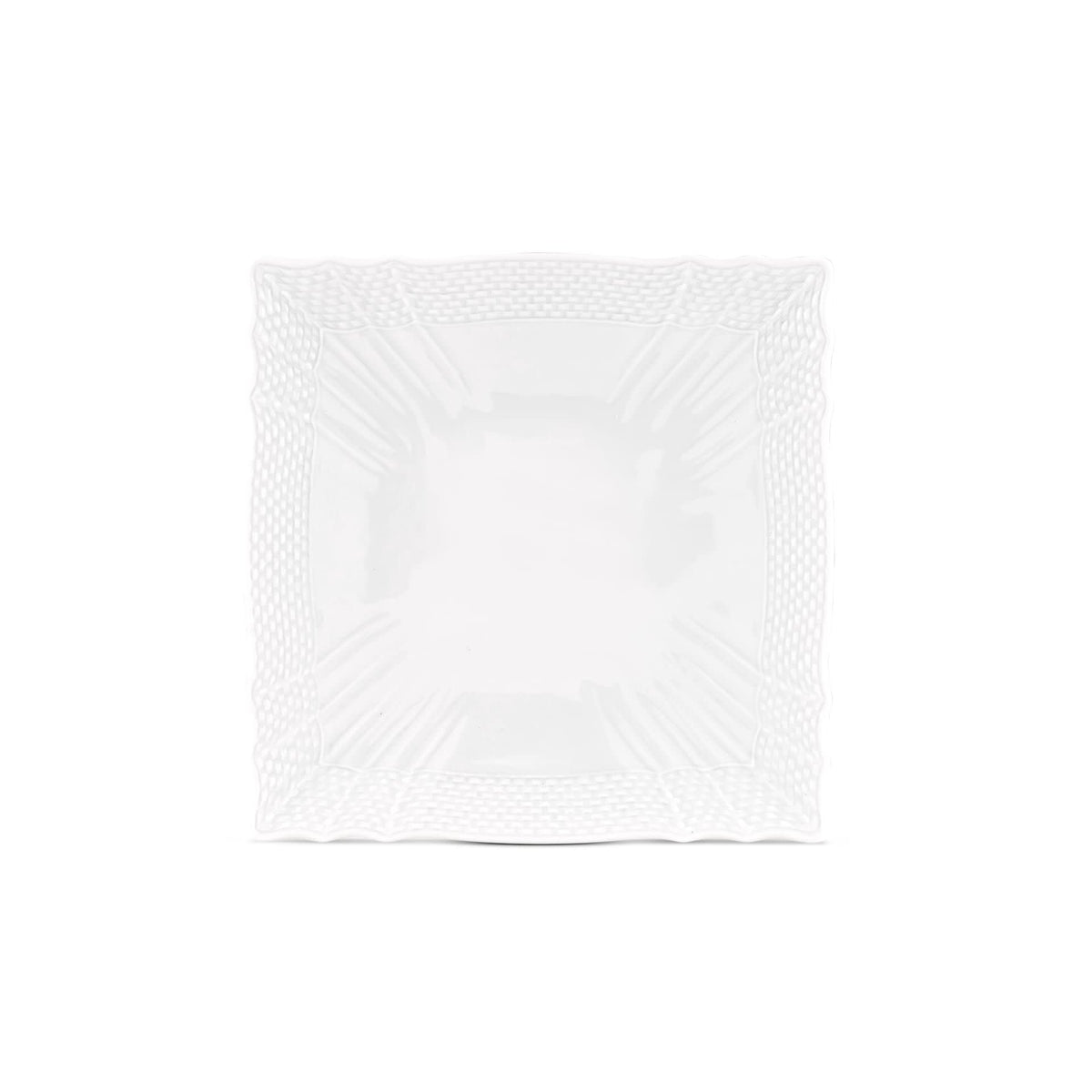 Ginori 1735 Vecchio Ginori Small Square Plate, White