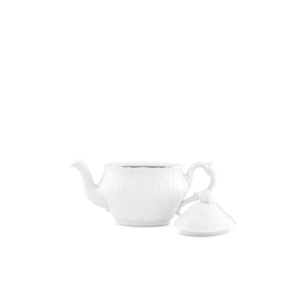 Ginori 1735 Vecchio Ginori Small Teapot, White, view 3