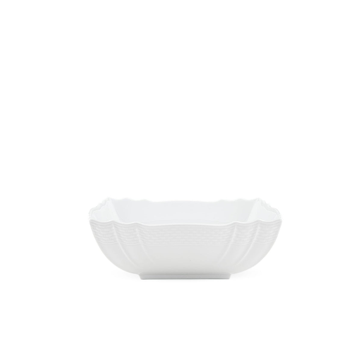 Ginori 1735 Vecchio Ginori Square Bowl, White