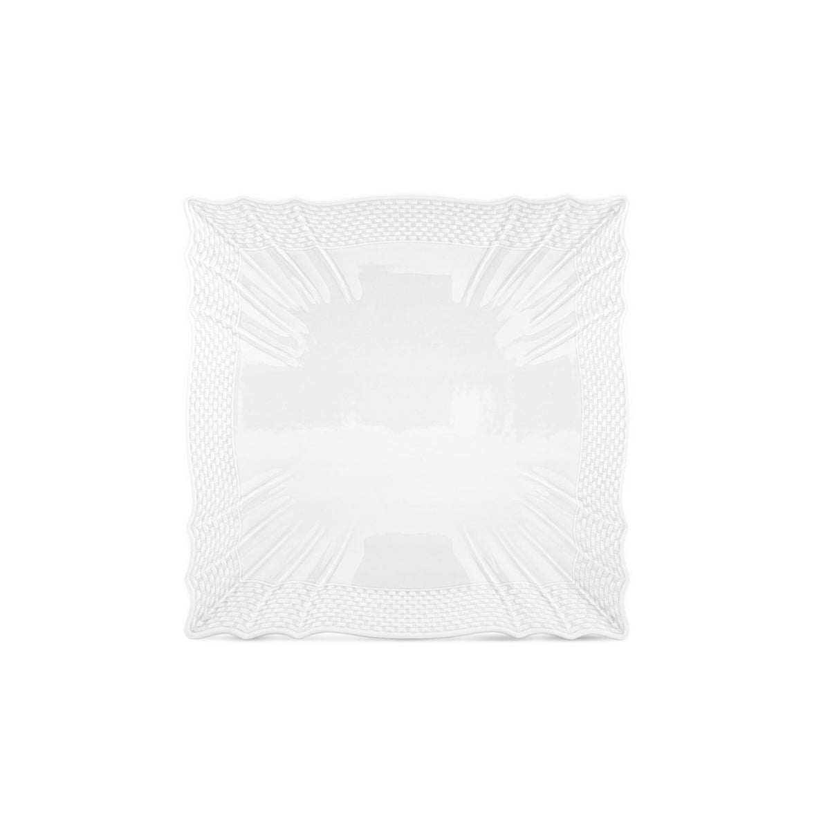 Ginori 1735 Vecchio Ginori Square Charger Plate, White
