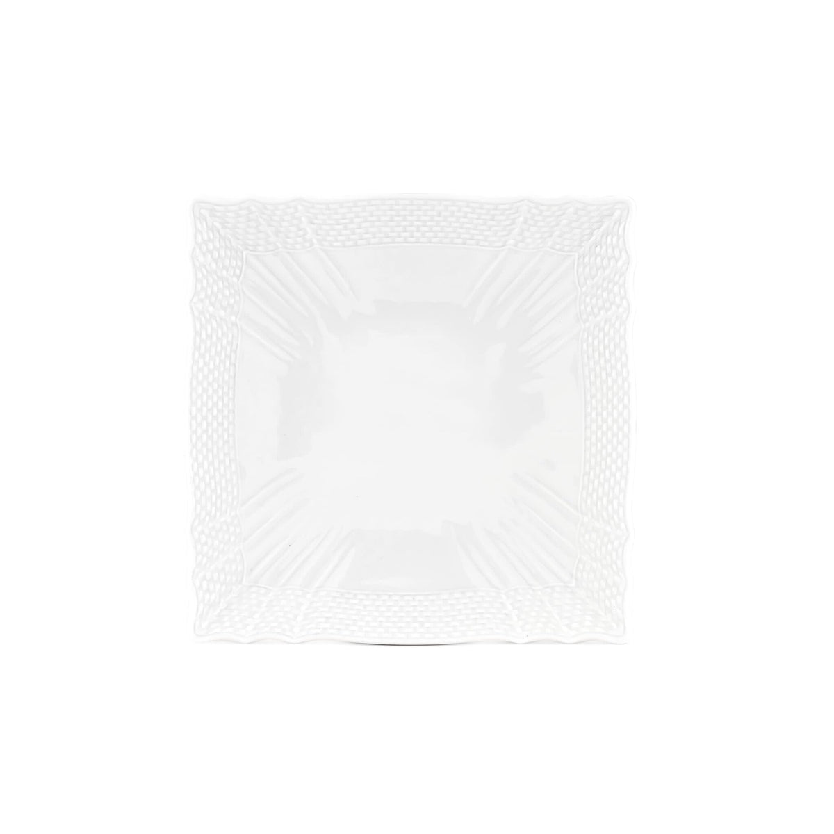Ginori 1735 Vecchio Ginori Square Dessert Plate, White
