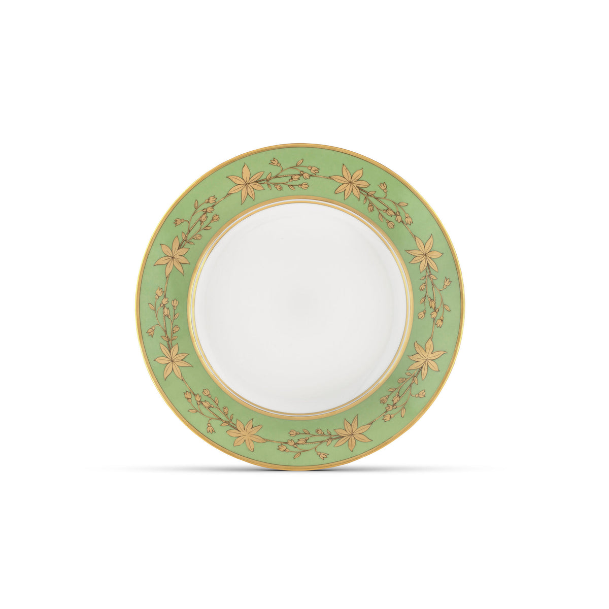 Ginori 1735 Voliere Flat Plate, Moss Green