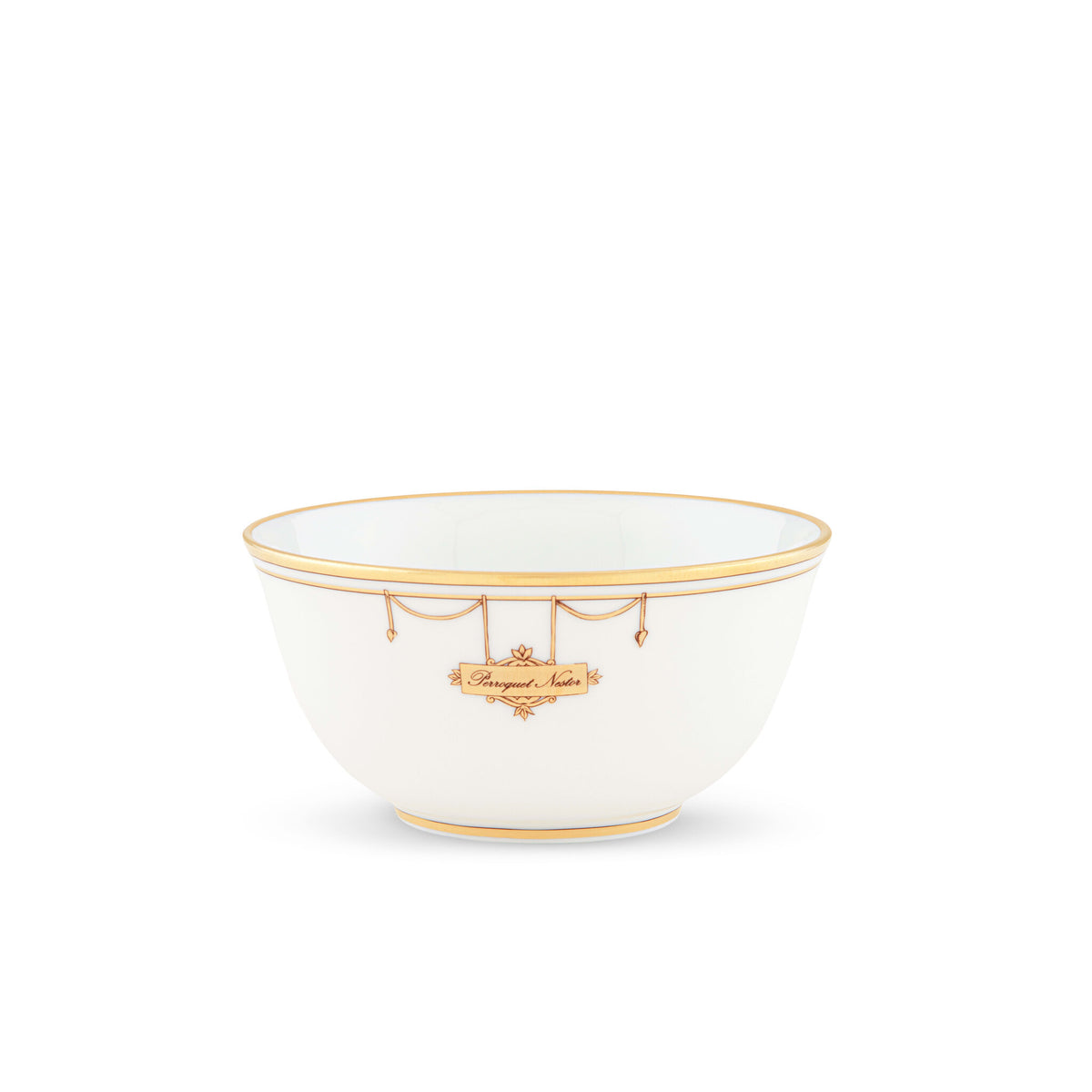 Ginori 1735 Voliere Rice Bowl, Perroquet Nestor, view 2