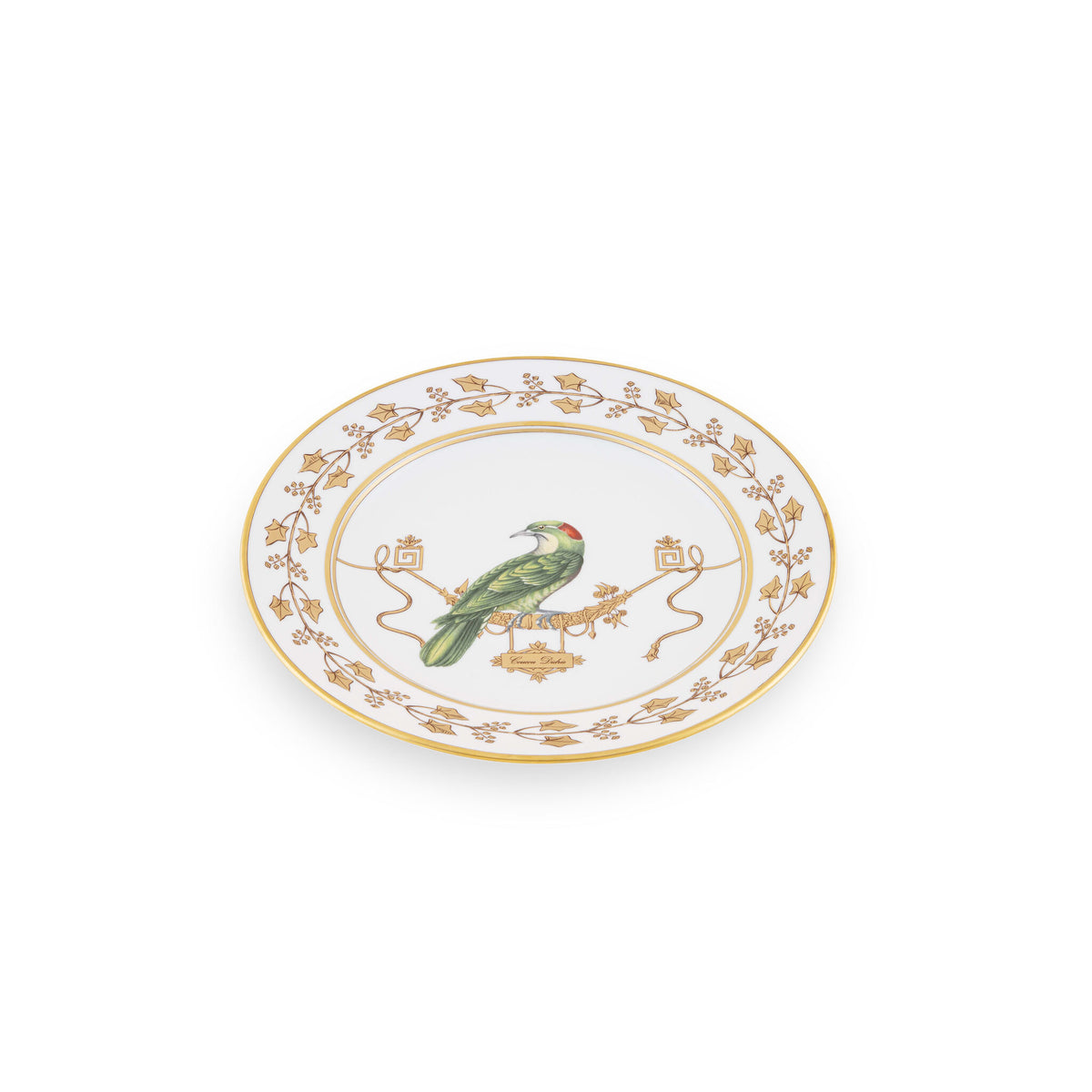 Ginori 1735 Voliere Round Platter, Coucou Didrie, view 2