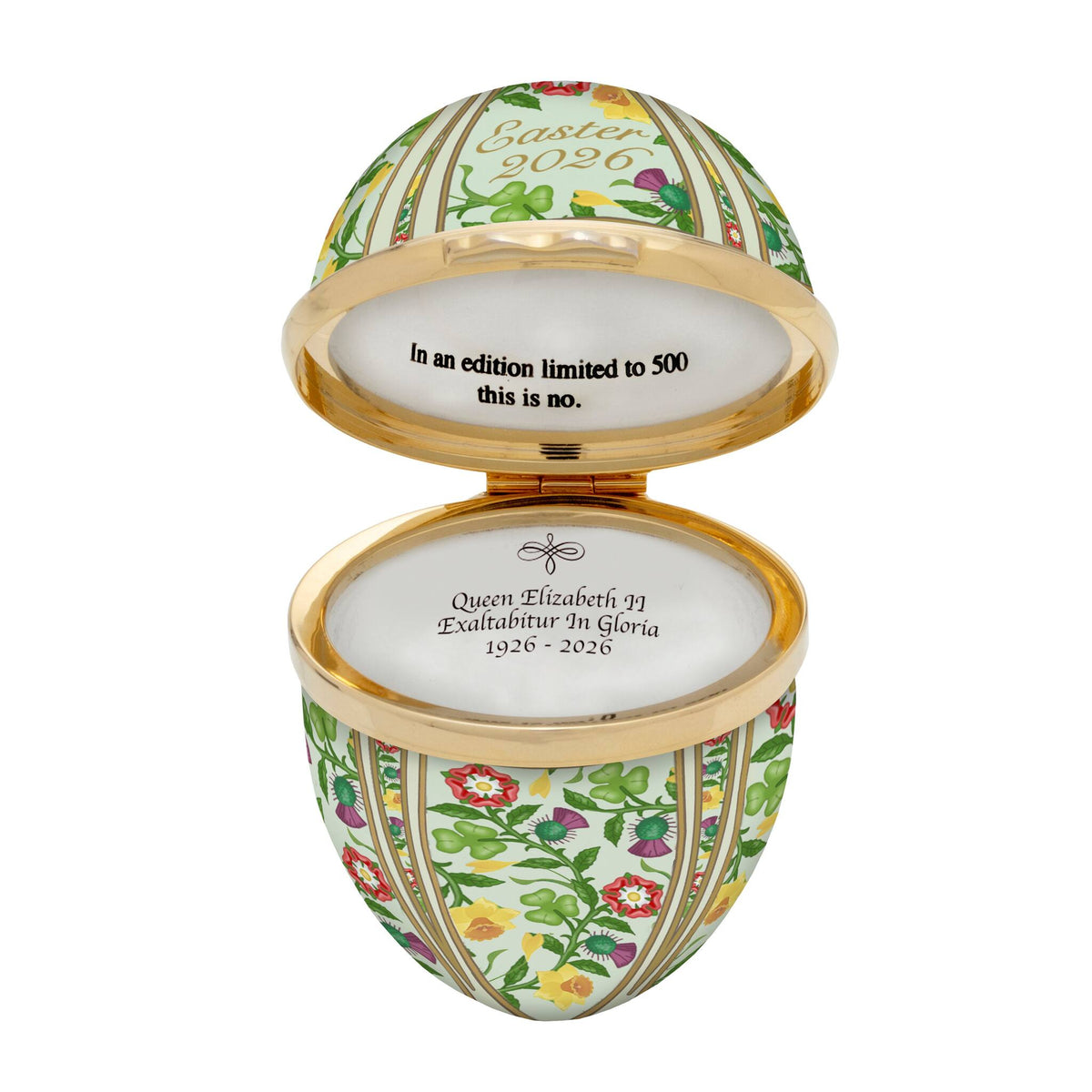 Halcyon Days 2026 Easter Egg Decorative Box, alternate view