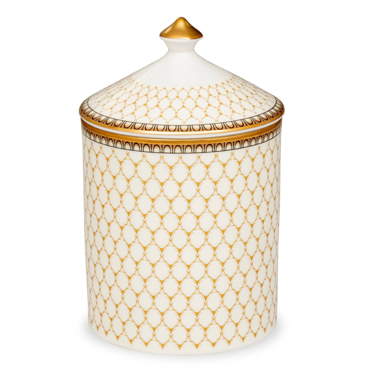 Halcyon Days Antler Trellis Ivory - Fine Bone China Candle – Hyacinth, alternate view