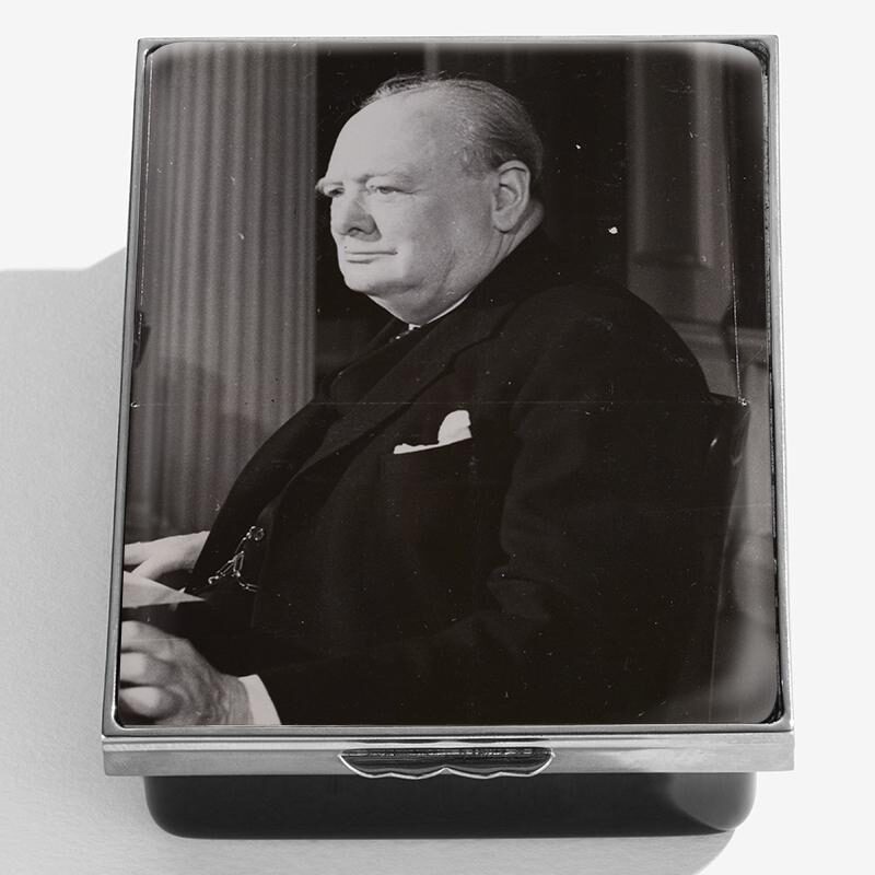 Halcyon Days Churchill Commemorative Box Set, alternate view