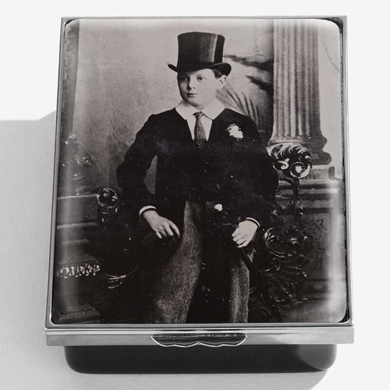 Halcyon Days Churchill Commemorative Box Set, alternate view