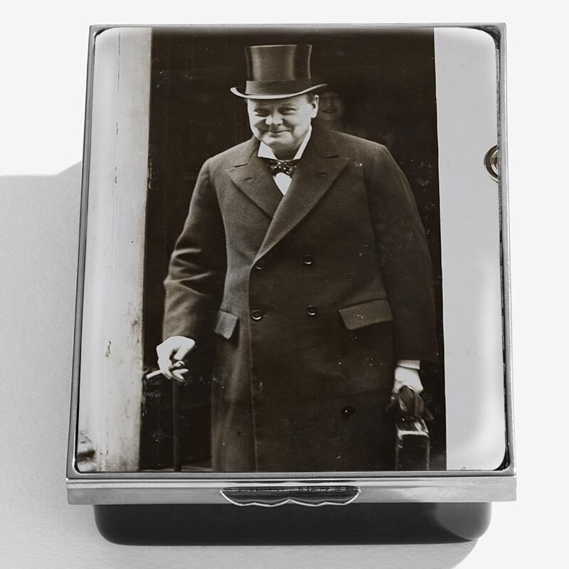 Halcyon Days Churchill Commemorative Box Set, alternate view