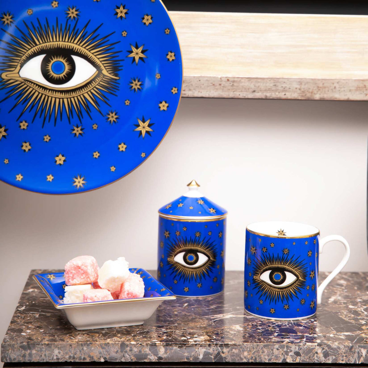 Halcyon Days Evil Eye Mug, alternate view