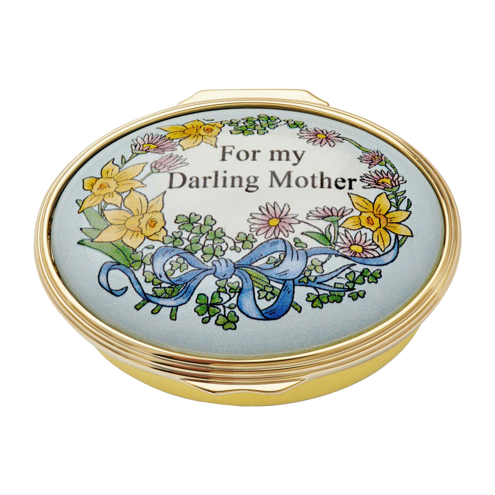 Halcyon Days For My Darling Mother Enamel Box - Personalised