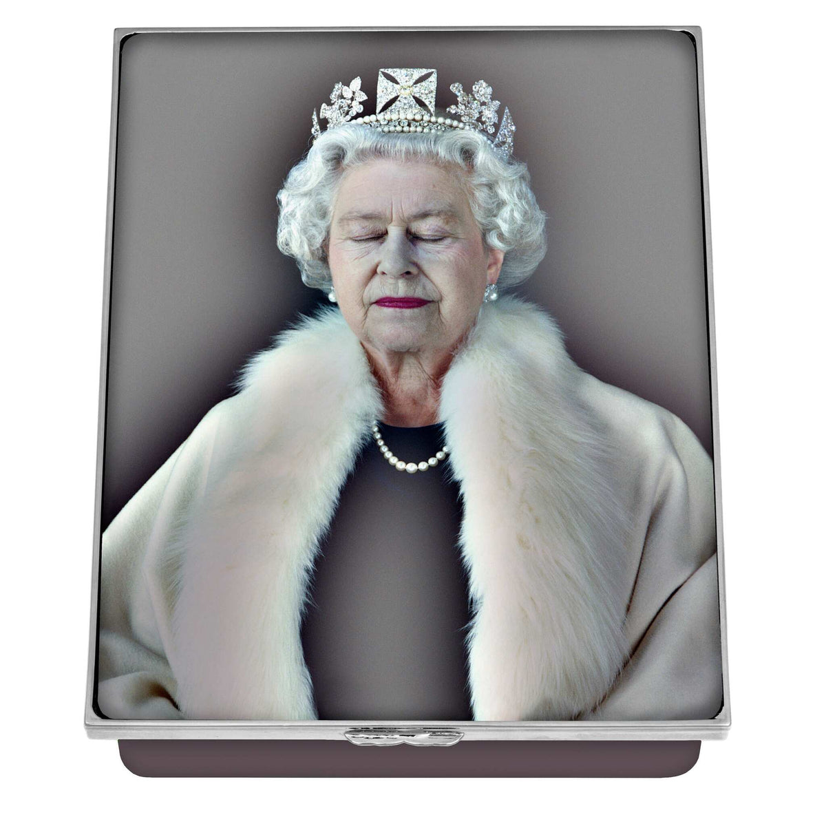 Halcyon Days Her Majesty Queen Elizabeth II - Chris Levine Set of Enamel Boxes, alternate view