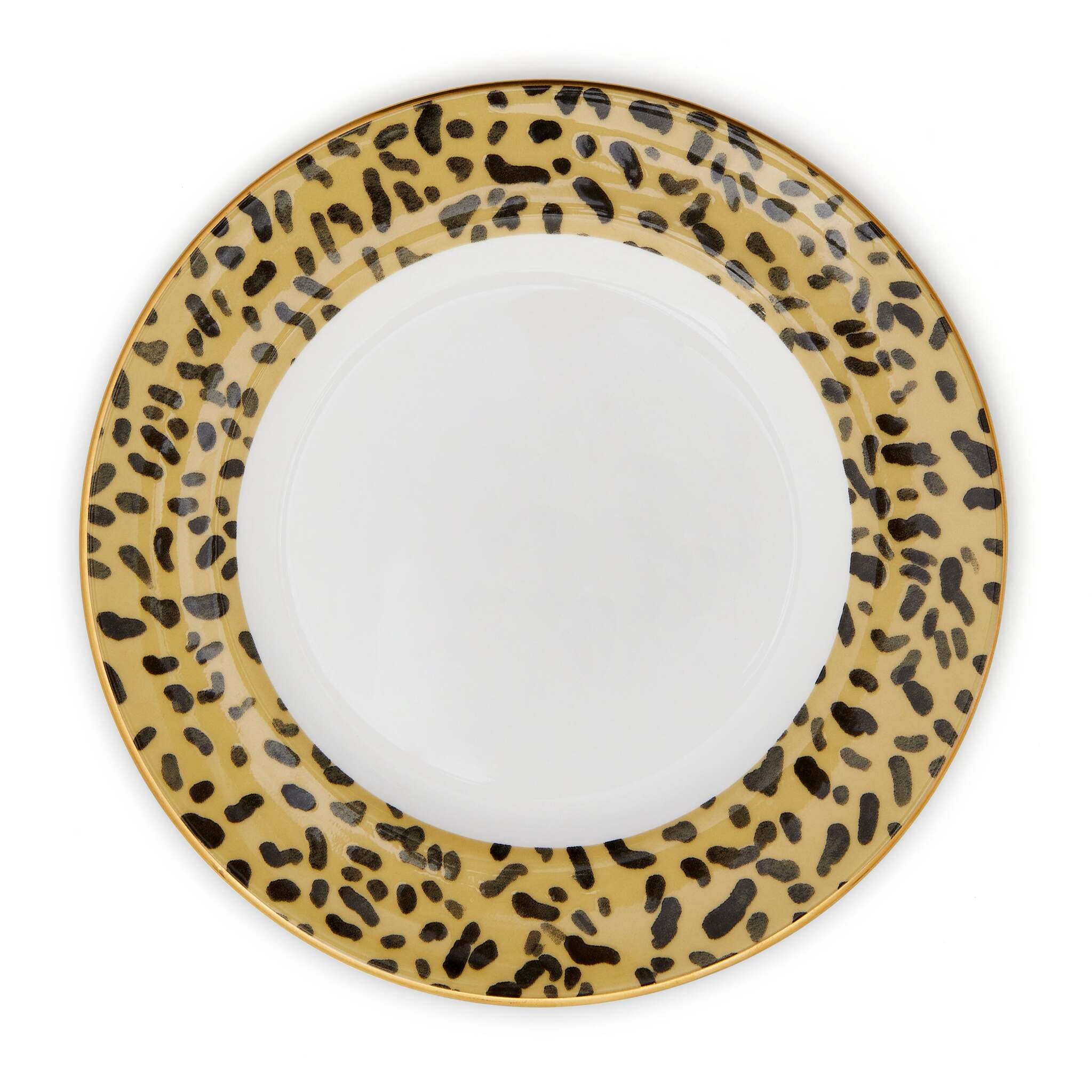 Halcyon Days Leopard 8" Plate