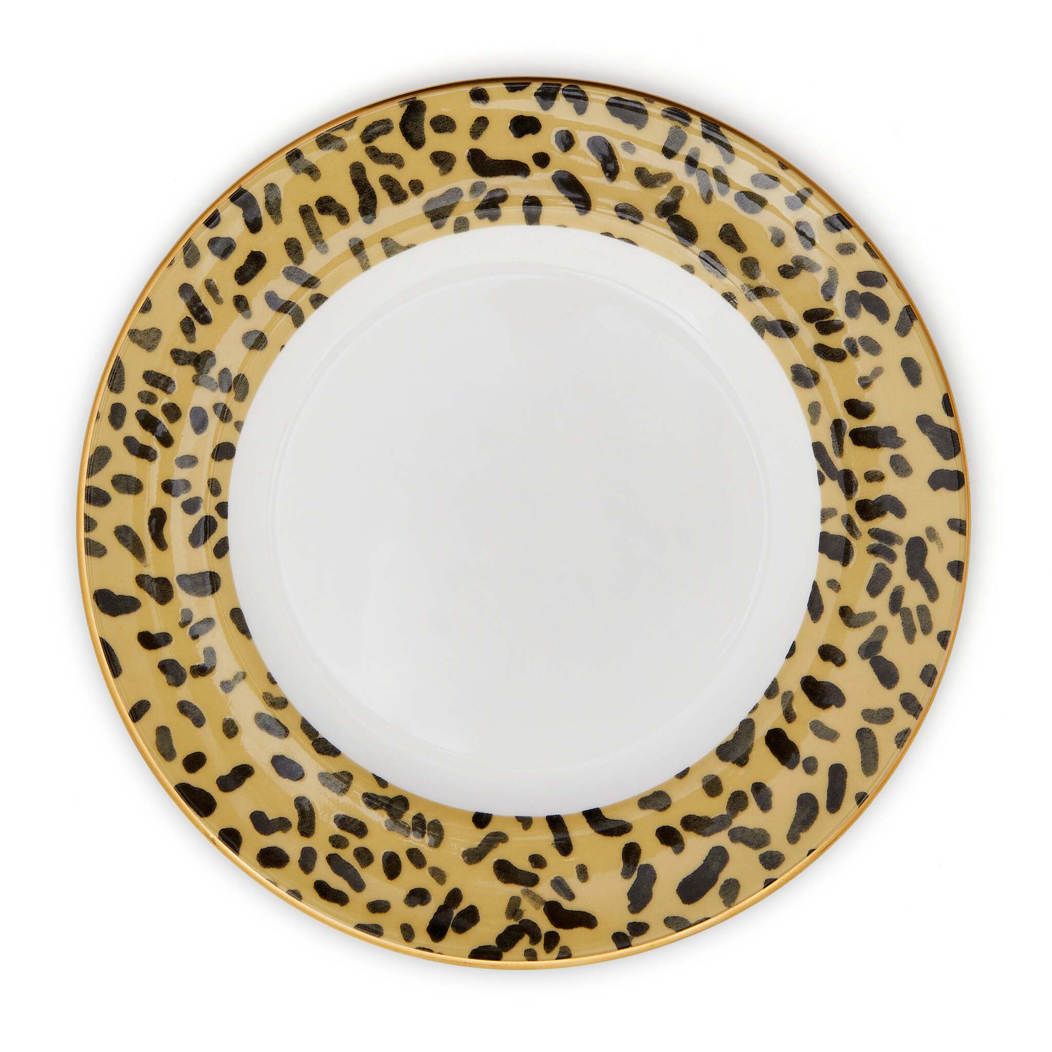 Halcyon Days Leopard 8" Plate