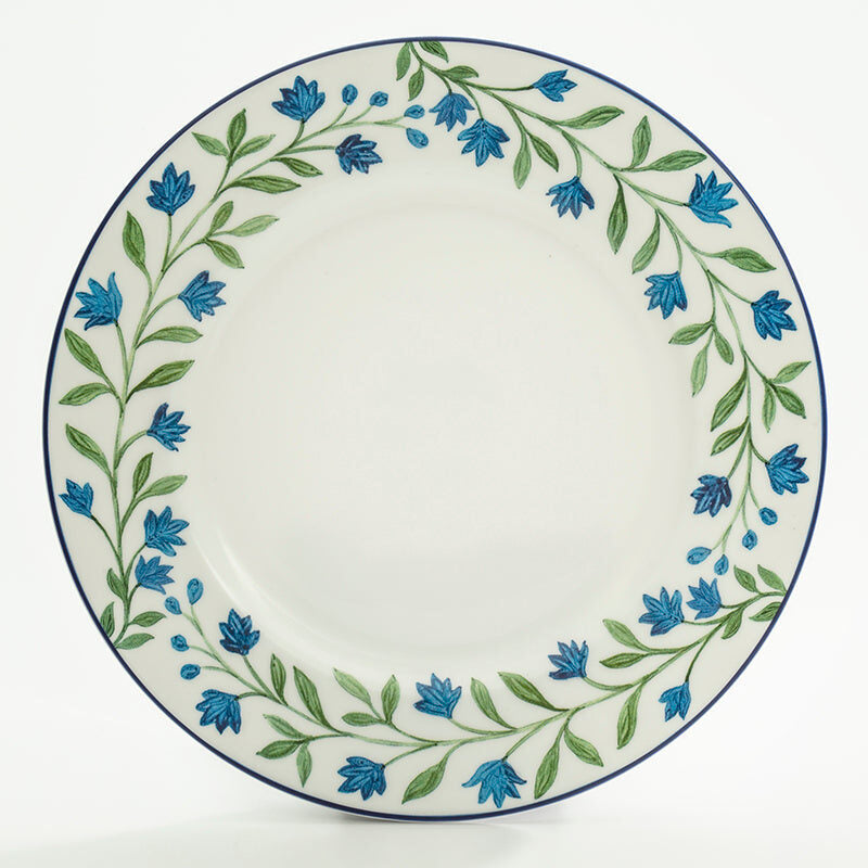 Halcyon Days Marguerite 8" Plate By Nina Campbell