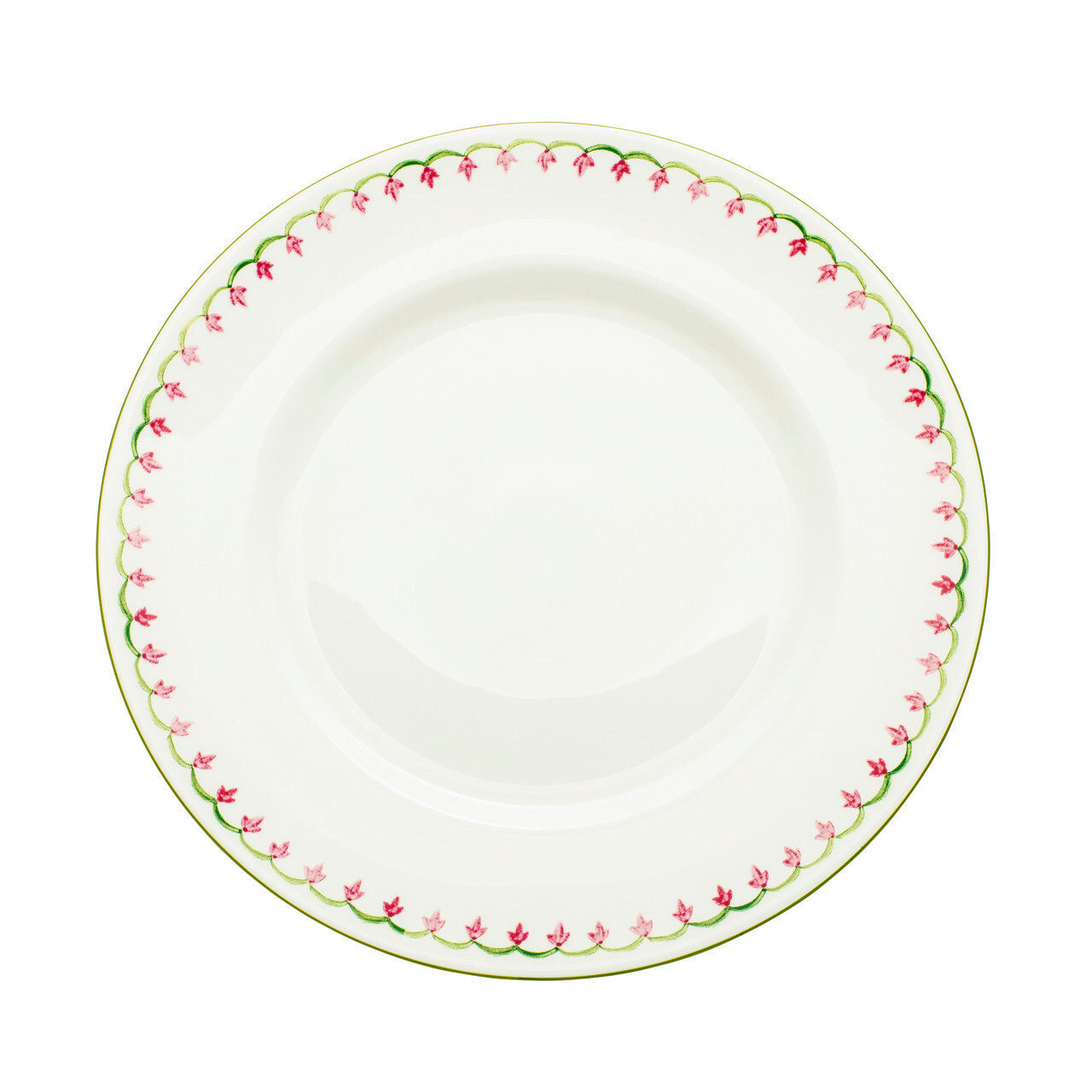 Halcyon Days Marguerite Pink 10" Plate By Nina Campbell