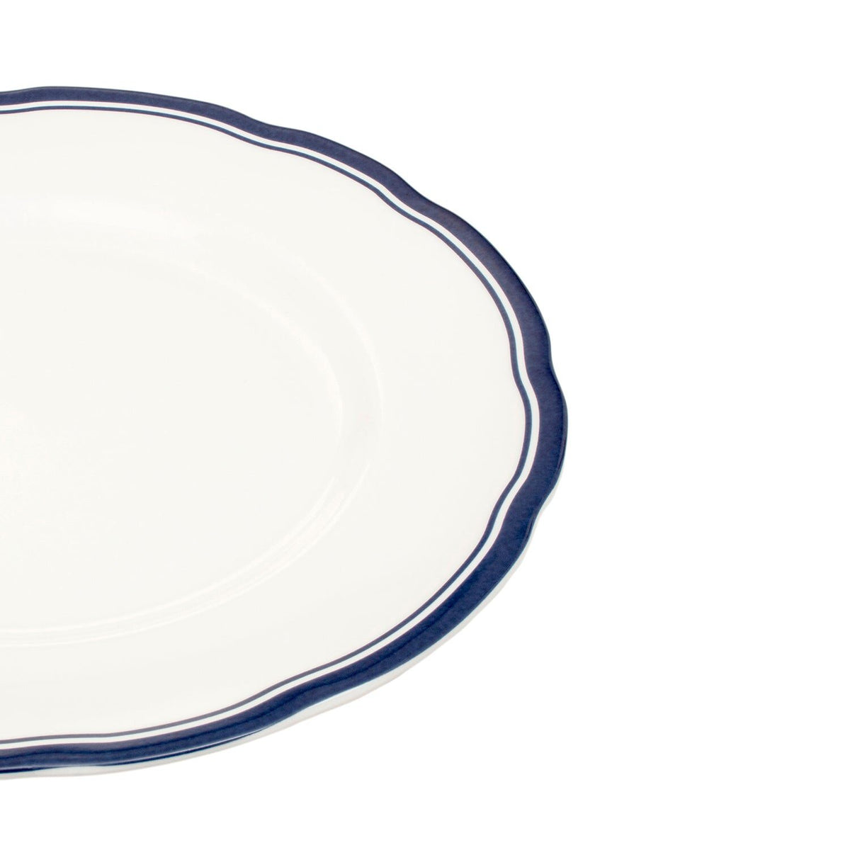 Halcyon Days Midnight 6" Scalloped Plate, view 2