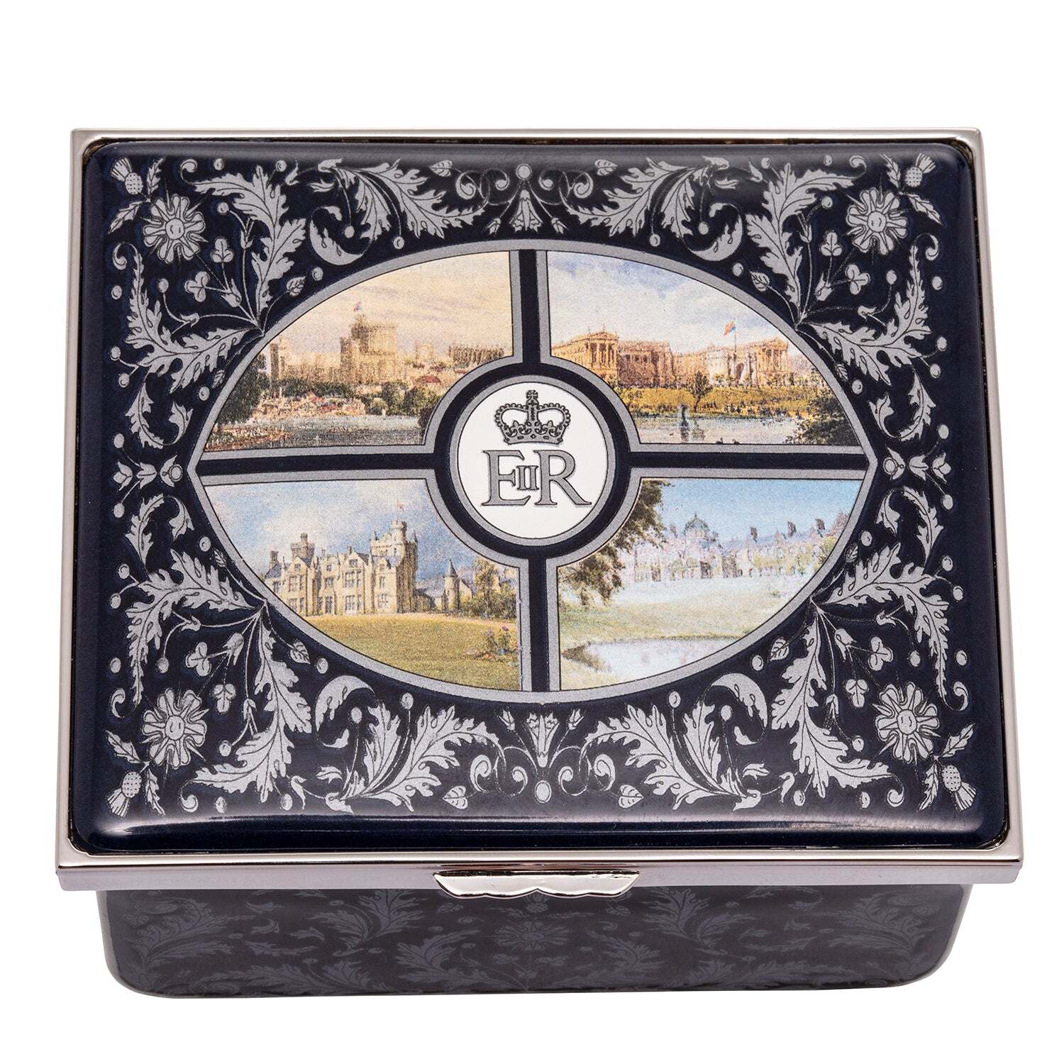 Halcyon Days Platinum Jubilee Royal Residences Musical Box