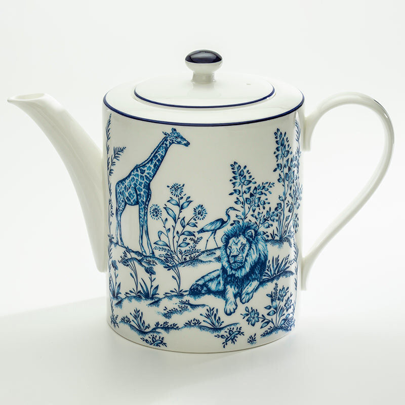 Halcyon Days Serengeti Teapot By Nina Campbell