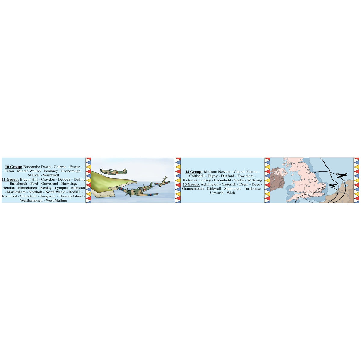 Halcyon Days The Battle of Britain Enamel Box, alternate view