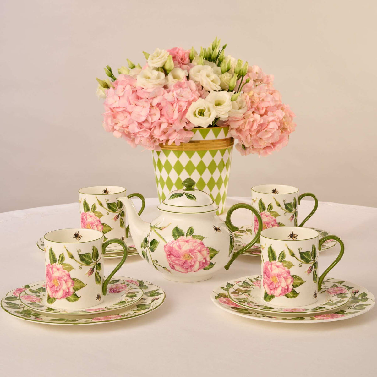 Halcyon Days The King's Rose Princess Mug, alternate view