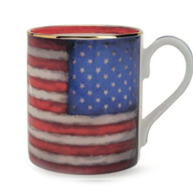 Halcyon Days USA Flag Mug