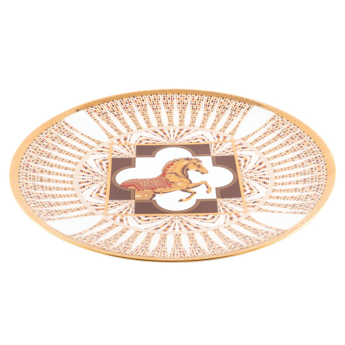 Haviland Cavalier Royal Service Plate, alternate view