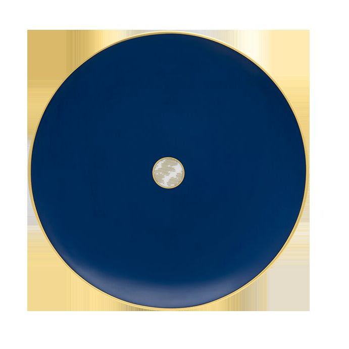 Haviland Damassé Blue Ritz Paris Salad Plate