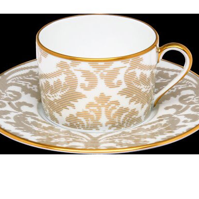 Haviland Damassé Ritz Paris Teacup and Saucer Cup & Saucer Set