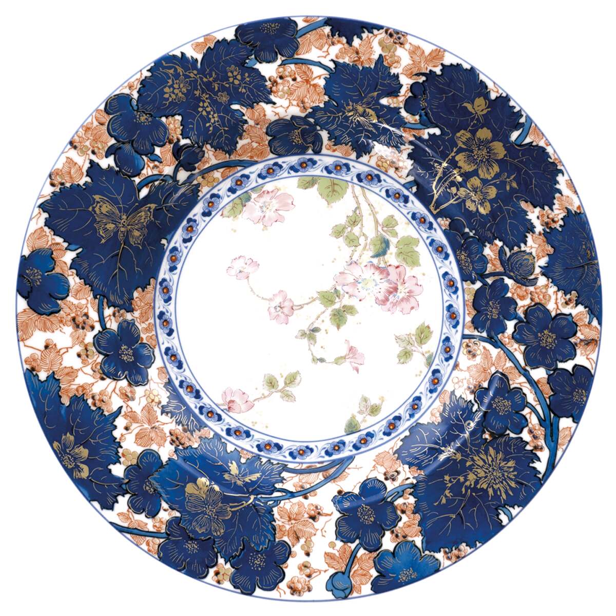 Haviland Dammouse Deep Round Dish Serving Bowl, alternate view