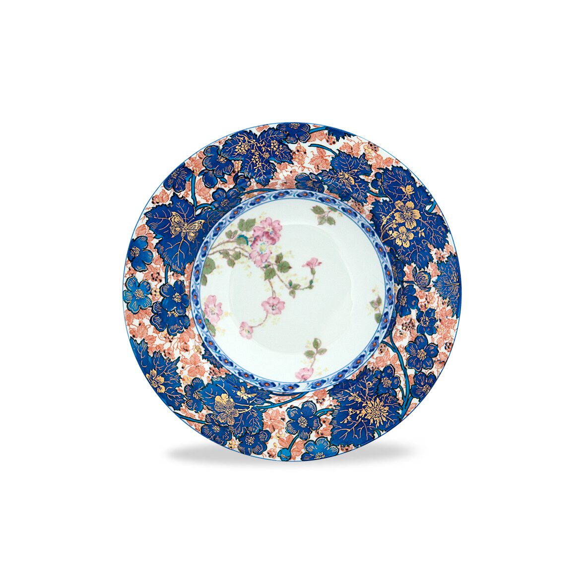 Haviland Dammouse Rim Soup Plate Soup Plates & Rimmed Soup Bowl, alternate view