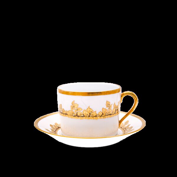 Haviland Feuille D'Or Teacup and Saucer Cup & Saucer Set