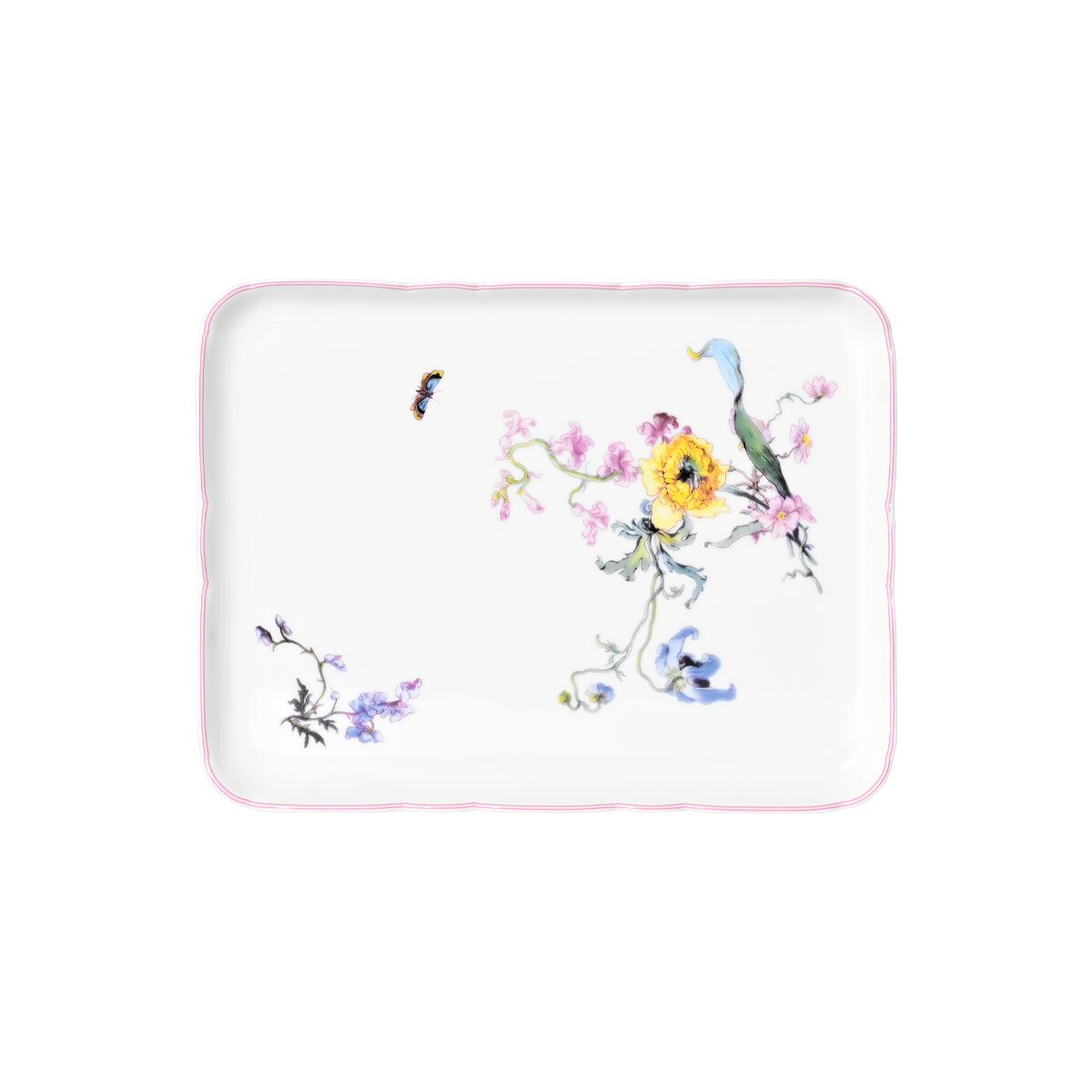 Haviland Fleurs d'Auteuil Rectangular Tray