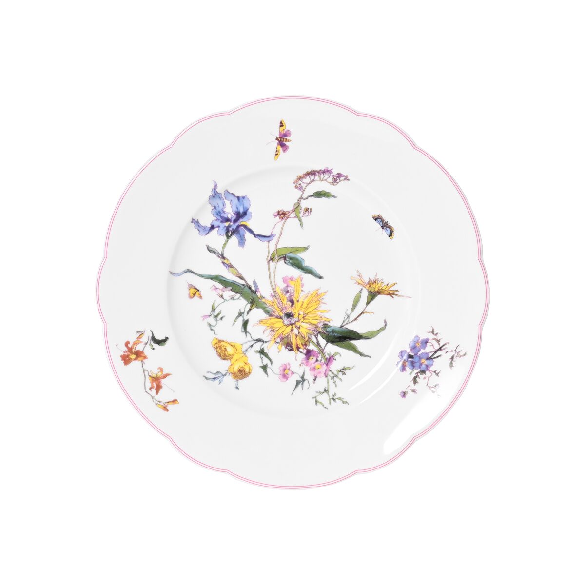 Haviland Fleurs d'Auteuil Salad Plate
