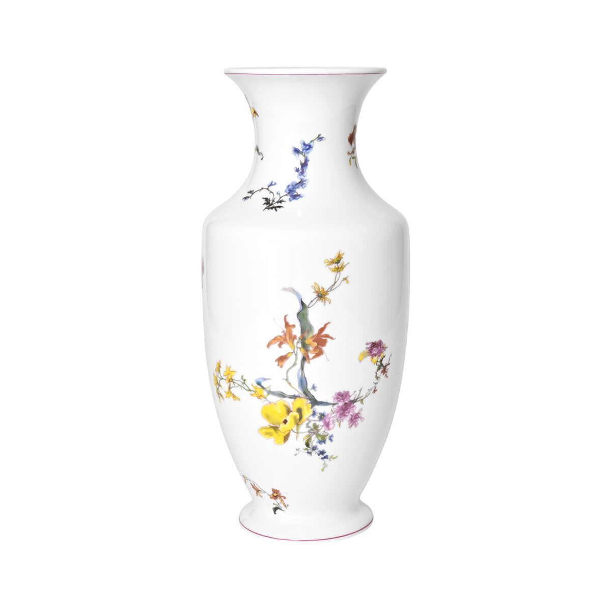 Haviland Fleurs d'Auteuil Vase 14.2"