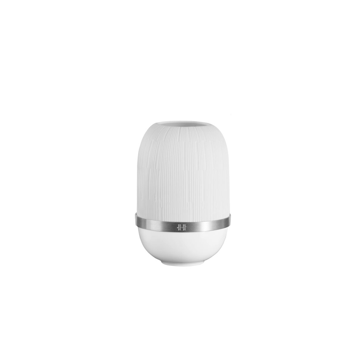 Haviland Infini White Large Candle Holder Candleholder, alternate view