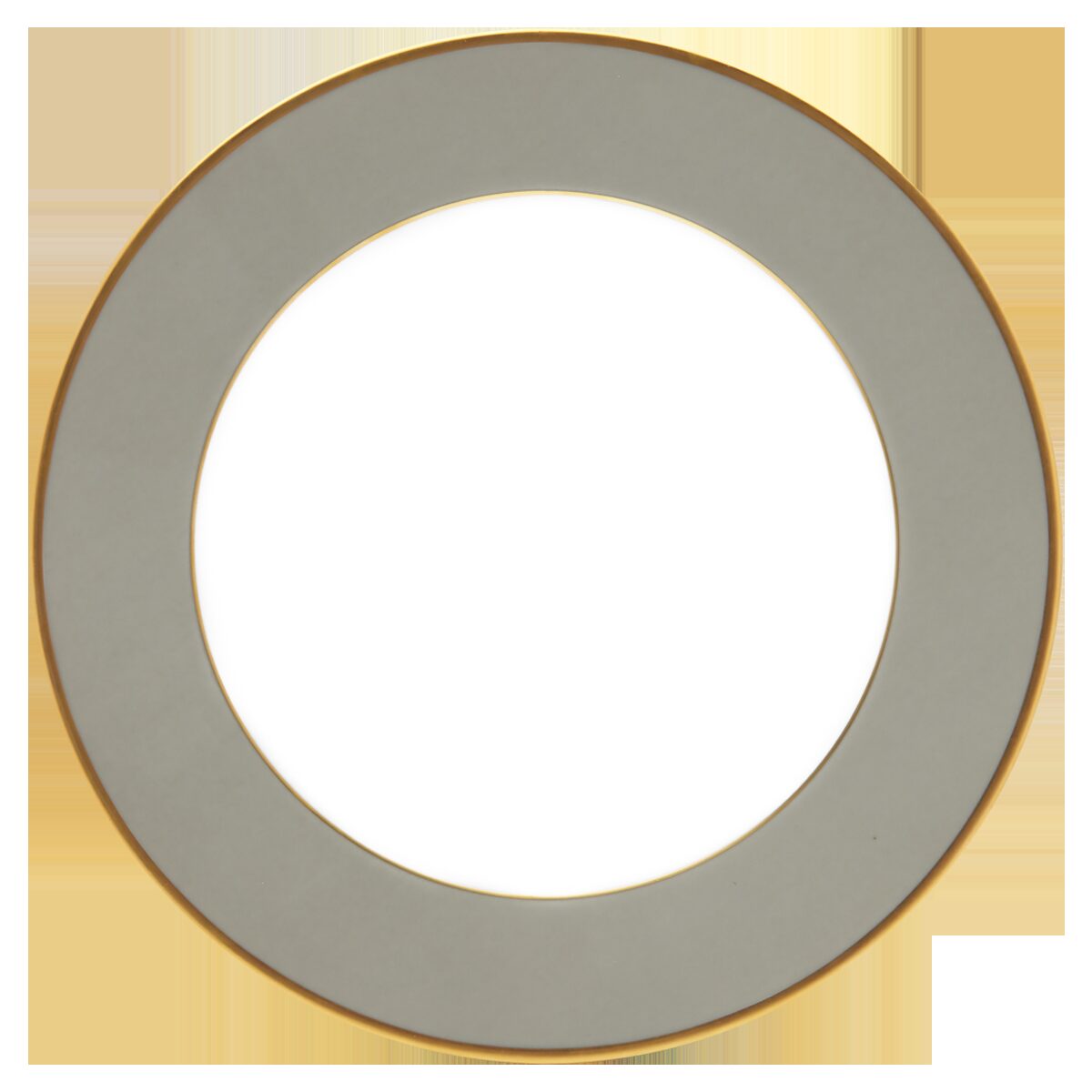 Haviland Les Présentations Grey Gold Service Plate