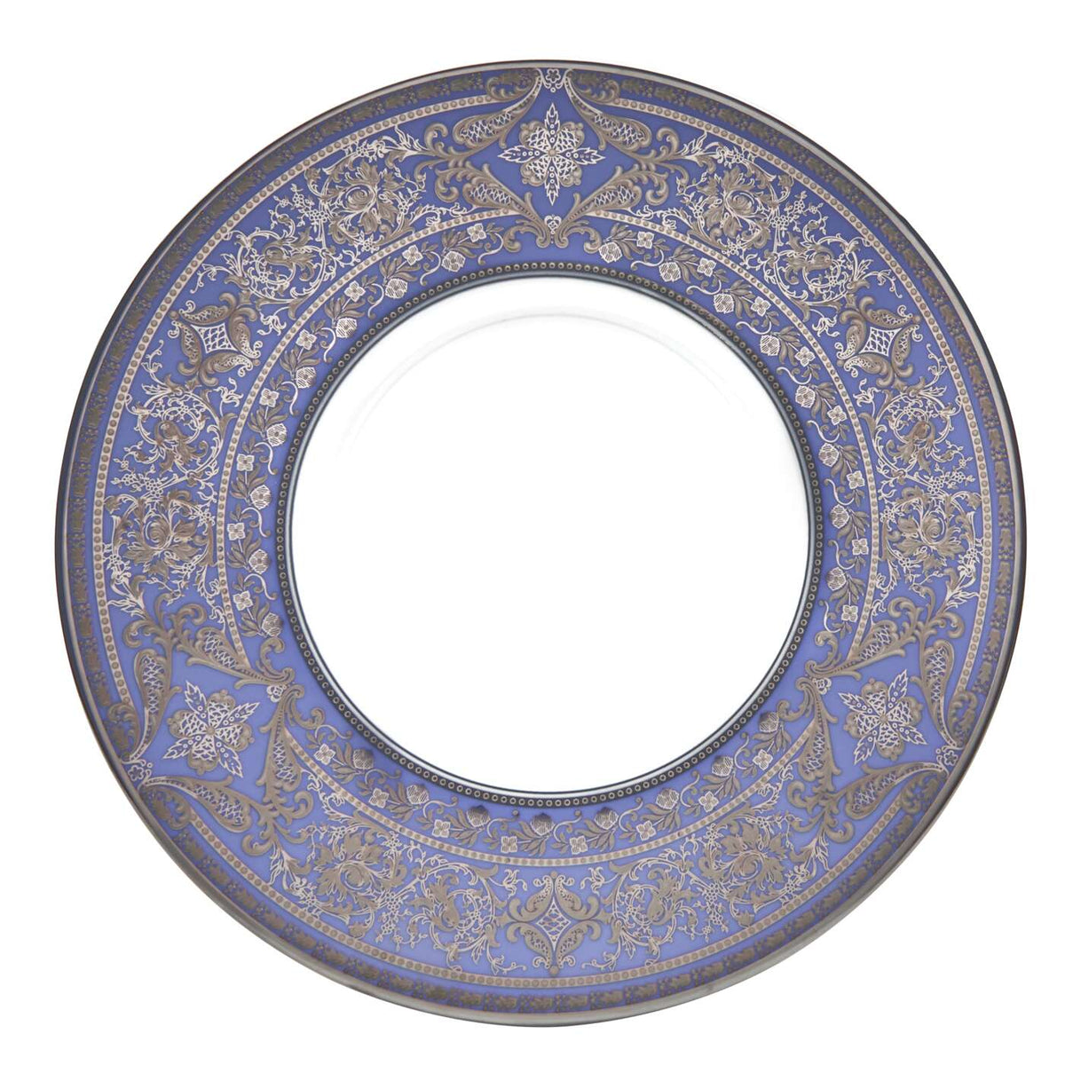 Haviland Matignon Lavander Platinum Dinner Plate, alternate view