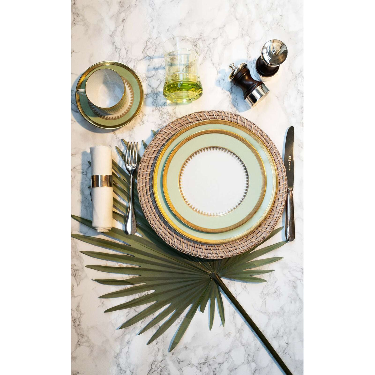 Haviland Oasis Deep Round Dish Serving Bowl, alternate view