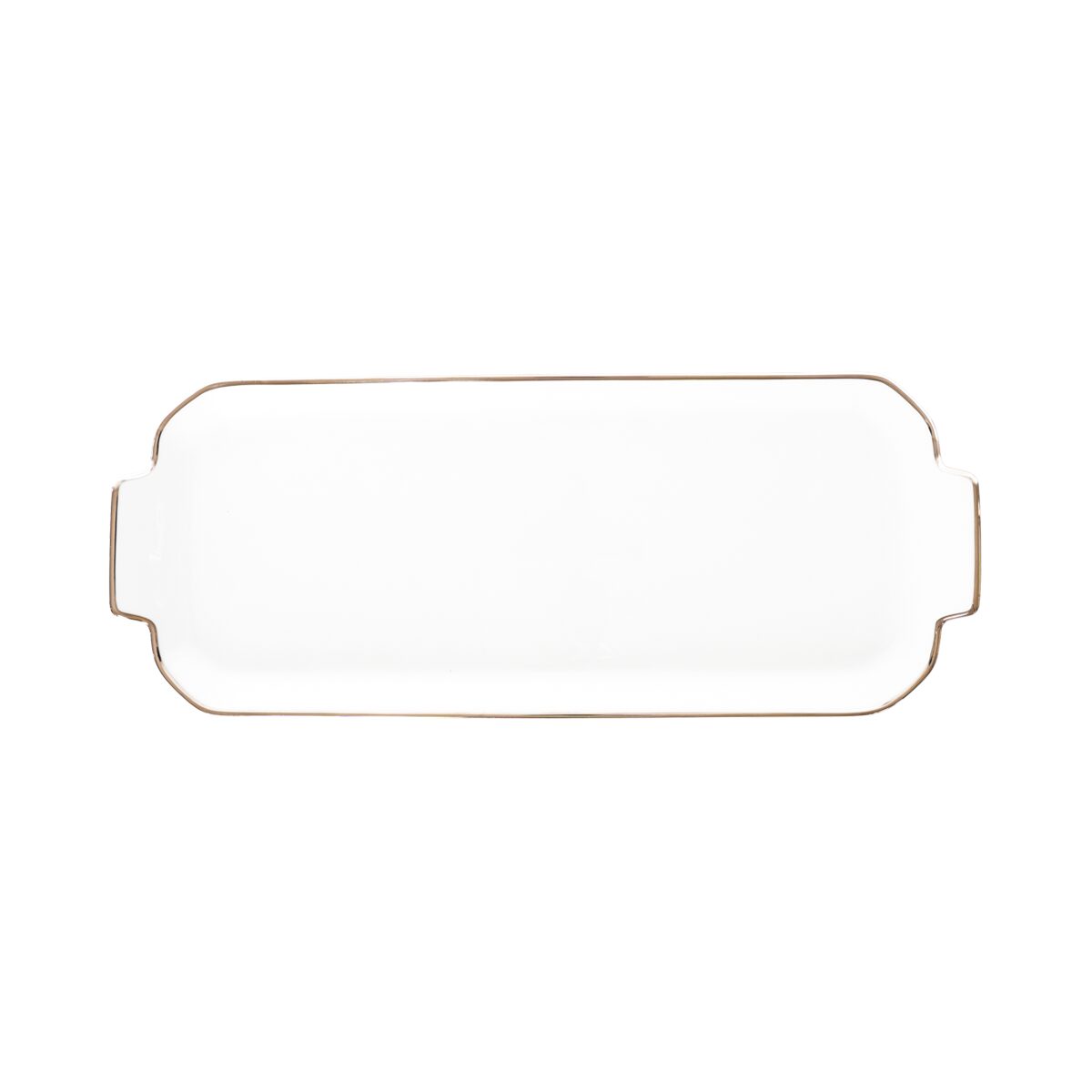 Haviland Orsay Gold Rectangular Cake Platter, alternate view