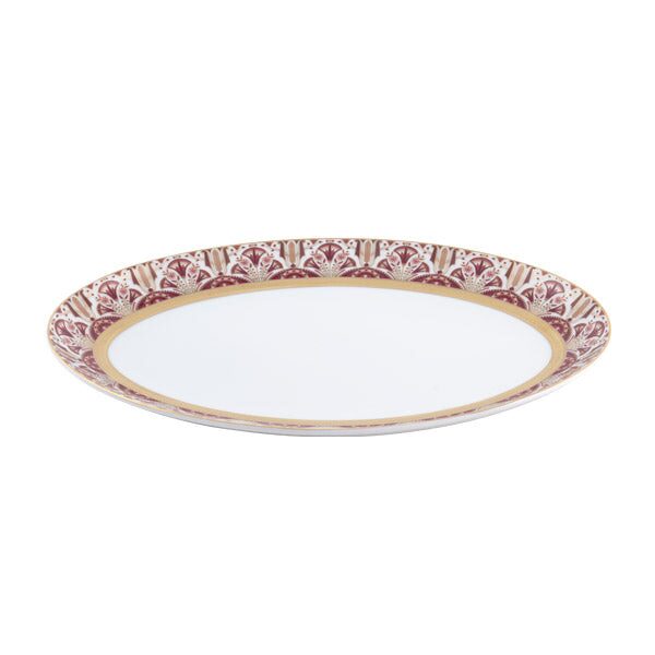 Haviland Rêves Du Nil Pourpre Gold Oval Platter 13'', alternate view