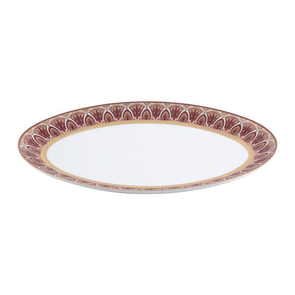 Haviland Rêves Du Nil Pourpre Gold Oval Platter 15'', alternate view