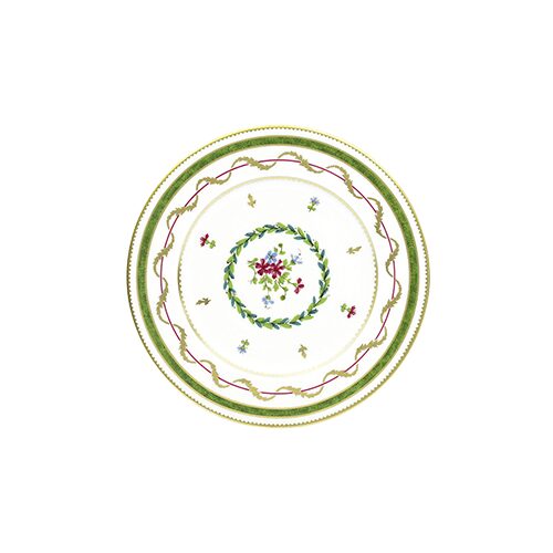 Haviland Vieux Paris Vert Bread and Butter Plate, alternate view